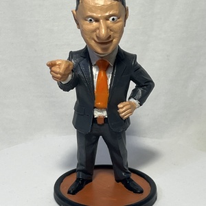 Bólogatós Láz�r figura, öntapadó talppal - otthon & életmód - dekoráció - dísztárgy - Meska.hu