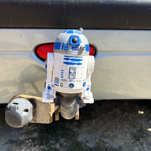 R2-D2 vonóhorogkupak - otthon & életmód - dekoráció - dísztárgy - Meska.hu