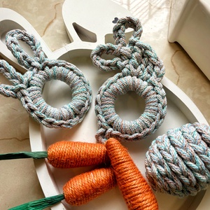 Húsvéti horgolt díszek - Meska.hu