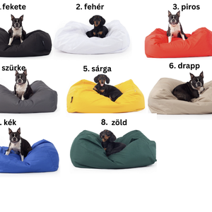 Házi Kedvenc Babzsák Fekhely többféle színben - otthon & életmód - kisállatoknak - kutyáknak - kutya fekhelyek, házak - Meska.hu