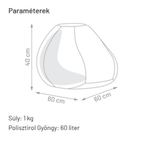 Kültéri Babzsák Puff többféle színben  stílusos kényelem a szabadban - otthon & életmód - bútor - babzsákfotel - Meska.hu