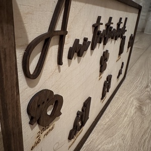 Életút tábla - otthon & életmód - dekoráció - fali és függő dekoráció - falra akasztható dekor - Meska.hu