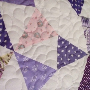 Körforgalom patchwork takaró, ágytakaró - otthon & életmód - lakástextil - ágytakaró - Meska.hu