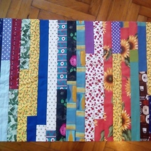 Patchwork futó szőnyeg, házi szőttes stílusban - otthon & életmód - lakástextil - szőnyeg - más típusú szőnyeg - Meska.hu