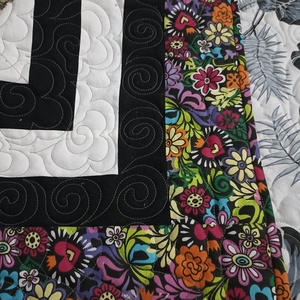 Diamond pops (Pattogó gyémánt) patchwork ágytakaró, takaró - otthon & életmód - lakástextil - ágytakaró - Meska.hu