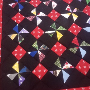 Patchwork kisszőnyeg - otthon & életmód - lakástextil - szőnyeg - más típusú szőnyeg - Meska.hu