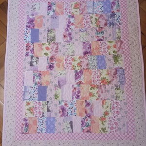 Baby bargello patchwork babatakaró, Otthon & Életmód, Babaszoba, gyerekszoba, Babatakaró, gyerek pléd, Patchwork, foltvarrás, Varrás, MESKA
