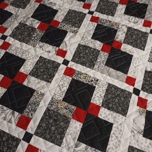 Patchwork takaró - otthon & életmód - lakástextil - ágytakaró - Meska.hu