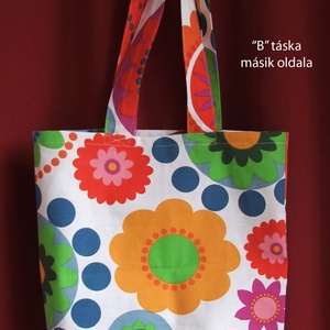 Virágos táska - Meska.hu