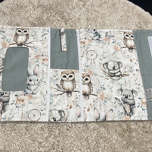 Pelenkázó neszeszer, kiskönyv borítóv - táska & tok - pelenkatáska - pelenkatartó tok - Meska.hu