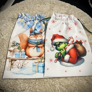 Mikulás zsákok, Karácsony, Mikulás, Mikulás zsák, Varrás, MESKA