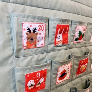 Adventi naptár - zsebes - karácsony - adventi díszek - adventi naptár - Meska.hu