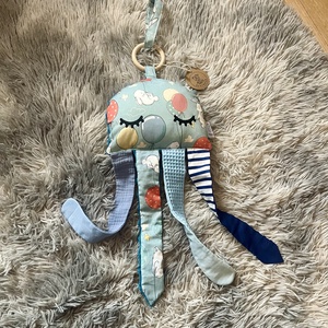 Polip baba játék, Baba - mama, Baba játékok, Szundikendő, alvóka, Varrás, Hímzés, MESKA