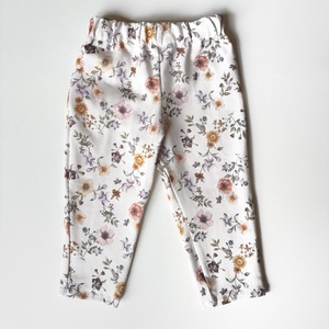 Baba leggings - virágos (56-os), Ruha & Divat, Babaruha & Gyerekruha, Nadrág, Varrás, MESKA