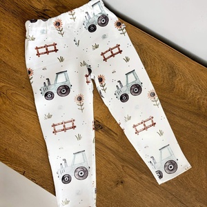 Baba leggings - farm life 86-os , Ruha & Divat, Babaruha & Gyerekruha, Nadrág, Varrás, MESKA