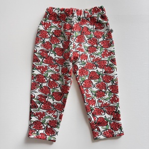 Baba leggings - strawberry, Ruha & Divat, Babaruha & Gyerekruha, Nadrág, Varrás, MESKA