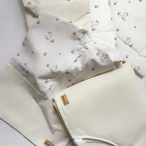3 részes ovis szett  little bunny (ágynemű, derékalj, ovis zsák) - Meska.hu