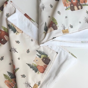 Meleg baba takaró  mackók, Otthon & Életmód, Babaszoba, gyerekszoba, Babatakaró, gyerek pléd, Varrás, MESKA