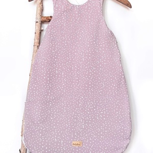 Pamut baba hálózsák  púder pöttyös, Otthon & Életmód, Babaszoba, gyerekszoba, Baba hálózsák, bundazsák, Varrás, MESKA