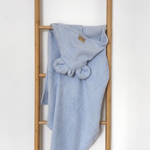 Macis baba törölköző (frottír) - lila, Baba - mama, Pelenkázó, babafürdető kellékek, Baba törölköző, Varrás, MESKA