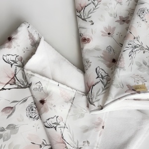 Meleg baba takaró - virágos - Meska.hu