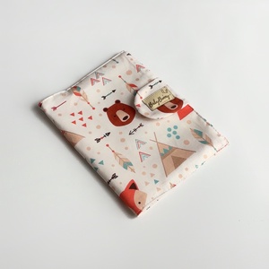 Kiskönyv borító - maci, Baba - mama, Babaemlékek, Egészségügyi kiskönyv borító, Varrás, MESKA