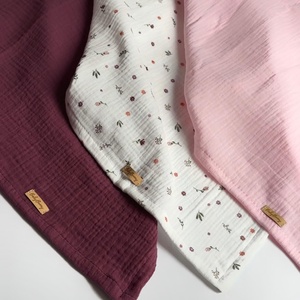 3 db-os muszlin pelenka szett, Baba - mama, Baba ágynemű, Babatakaró, gyerek pléd, Varrás, MESKA