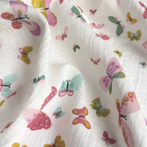 Muszlin pelenka - pillangós - baba - mama - baba ágynemű - babatakaró, gyerek pléd - Meska.hu