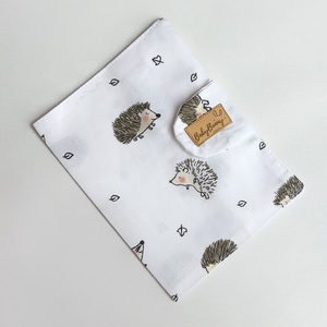 Kiskönyv borító - sünis, Baba - mama, Babaemlékek, Egészségügyi kiskönyv borító, Varrás, MESKA