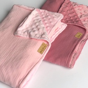 Minky babatakaró - mályva, Baba - mama, Baba ágynemű, Babatakaró, gyerek pléd, Varrás, MESKA