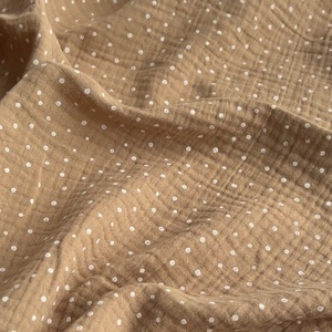 Muszlin pelenka - barna pöttyös, Baba - mama, Baba ágynemű, Babatakaró, gyerek pléd, Varrás, MESKA