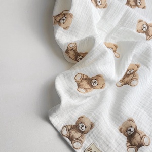 Duplagéz baba takaró - teddy bear - Meska.hu