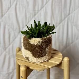 Tufted gyapjú kaspó takaró, Otthon & Életmód, Virágdekoráció, Virágtartó, Kaspó, Mindenmás, MESKA