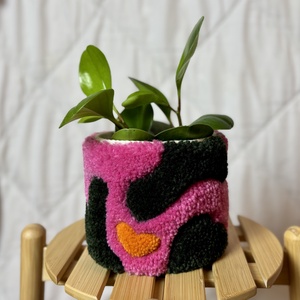 Tufted gyapjú kaspó takaró, Otthon & Életmód, Virágdekoráció, Virágtartó, Kaspó, Mindenmás, MESKA