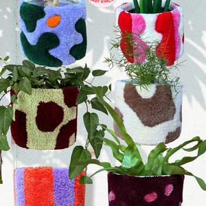 Tufted gyapjú kaspó takaró - baba - mama - babaszoba dekoráció - gyerekszoba falmatrica - Meska.hu