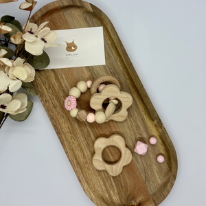 M Box - Virágoskert - baba - mama - baba játékok - cumilánc - Meska.hu