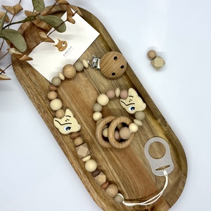 L Box - Őzike  - baba - mama - baba játékok - cumilánc - Meska.hu