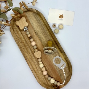 Szív cumilánc, Baba - mama, Baba játékok, Cumilánc, Csomózás, MESKA