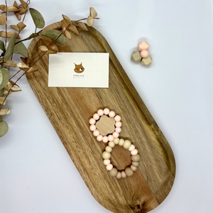 Pasztell virág rágóka, marokrágcsa, Baba - mama, Baba játékok, Rágóka, Csomózás, MESKA