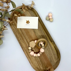 Virágoskert rágóka, marokrágcsa, Baba - mama, Baba játékok, Rágóka, Csomózás, MESKA