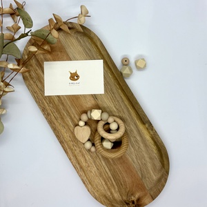 Szív rágóka, marokrágcsa, Baba - mama, Baba játékok, Rágóka, Csomózás, MESKA