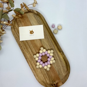 Csillag rágóka, marokrágcsa, Baba - mama, Baba játékok, Rágóka, Csomózás, MESKA