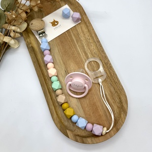 Színkavalkád cumilánc, Baba - mama, Baba játékok, Cumilánc, Csomózás, MESKA