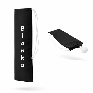 Mazsorett bottartó névvel és/vagy logóval (fekete) - Meska.hu