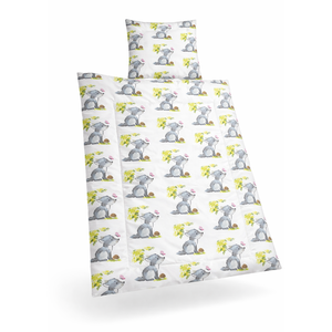 Farkaskölykös babaágynemű szett (takaró + párna), Baba - mama, Baba ágynemű, Szett kiságyba, Varrás, MESKA