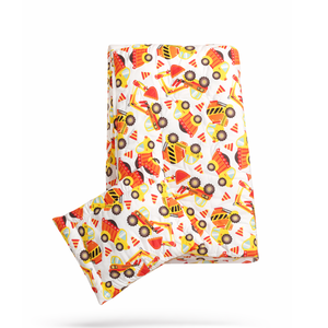 Dömperes gyerekágynemű szett (takaró + párna), Játék & Sport, Ovis felszerelés, Ovis ágynemű, Varrás, MESKA