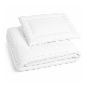 Fehér gyerekágynemű szett (takaró + párna), Játék & Sport, Ovis felszerelés, Ovis ágynemű, Varrás, MESKA