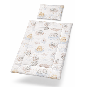 Felhőn alvó állatos gyerekágynemű szett (takaró + párna), Játék & Sport, Ovis felszerelés, Ovis ágynemű, Varrás, MESKA