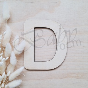 Fa betű A-D - baba - mama - babaszoba dekoráció - babanév dekoráció - Meska.hu