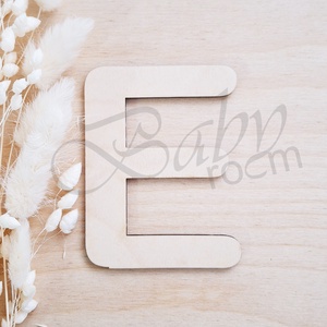 Fa betű E-H, Baba - mama, Babaszoba dekoráció, Babanév dekoráció, Famegmunkálás, Festészet, MESKA